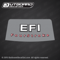 2006-2012 Mercury 90 hp EFI Four Stroke rear decal (Outboards)